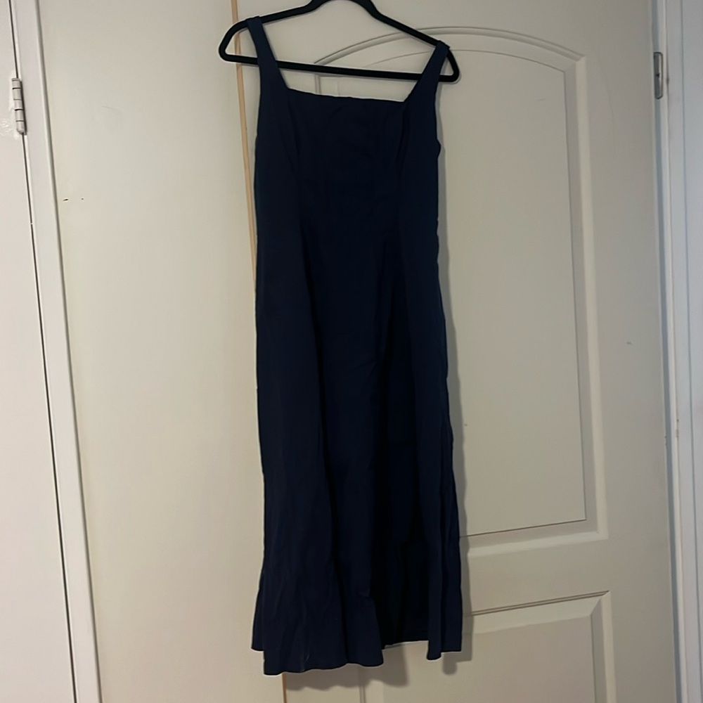 Abercrombie Mila Navy midi dress